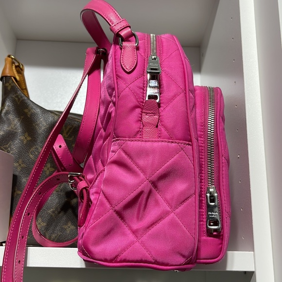 Mini Prada Backpack (Quilted Tessuto Mini Backpack) - Picture 2 of 4